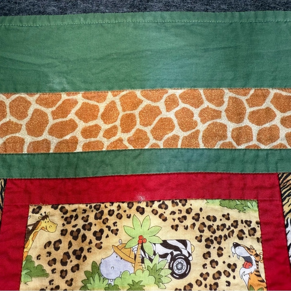 Colorful Animal Print Quilt - Picture 2 of 3